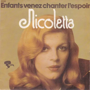 Enfants venez chanter l'espoir by Nicoletta - album cover