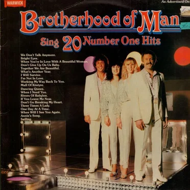 Sing 20 Number One Hits by Brotherhood of Man - album cover