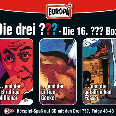 Die drei ??? Die 16. ??? Box