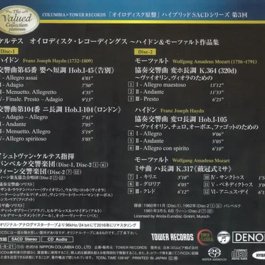 Haydn: Symphonies 45 and 104 "London" / Mozart: Sinfonia Concertante