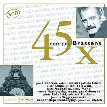 45 x Georges Brassens by Various Artists - album cover