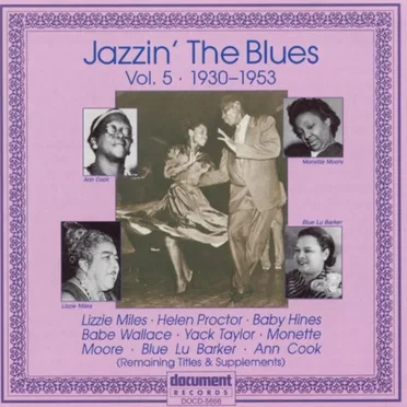 Jazzin' The Blues Volume 5 (1930-1953) by Various Artists - album cover