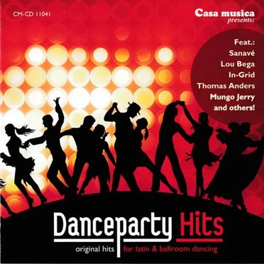 Danceparty Hits by Various Artists - album cover