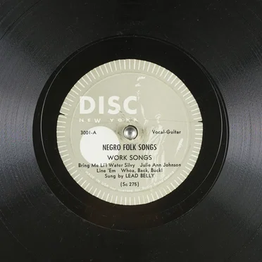 Negroe Folksongs Sung by Lead Belly