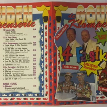 De gouden klompenserie 14 feestknallers! by Various Artists - album cover