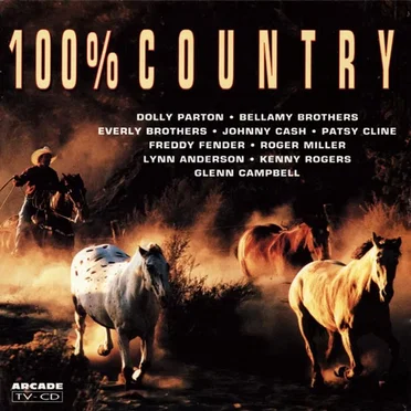 100% Country by Various Artists - album cover