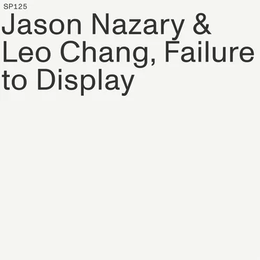 Failure to Display