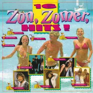 16 zon, zomer, hits by Various Artists - album cover