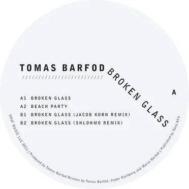 Broken Glass by Tomas Barfod - album cover