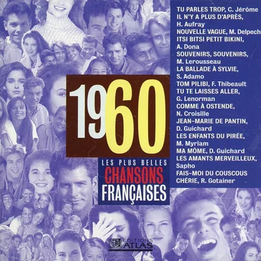 Les Plus Belles Chansons françaises : 1960 by Various Artists - album cover
