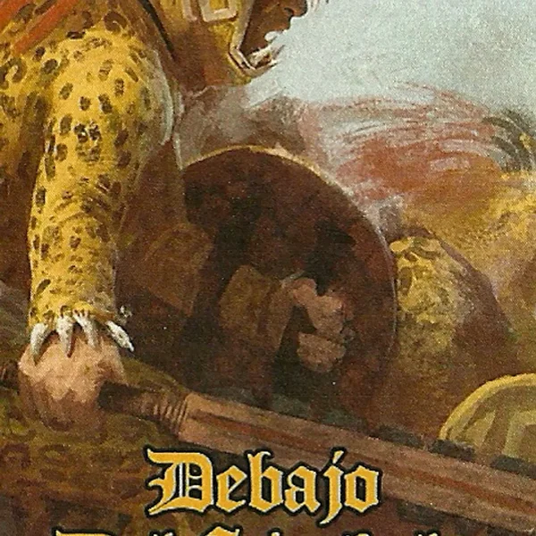 Debajo del simbolo del sol