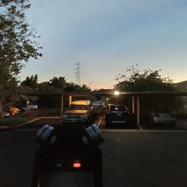 Apartment Complex Dusk Walk