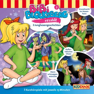 Bibi Blocksberg erzählt, Folge 3: 3 Junghexengeschichten by Bibi Blocksberg - album cover