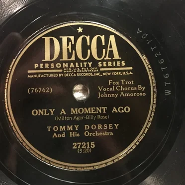 Only a Moment Ago / Rainbow Gal