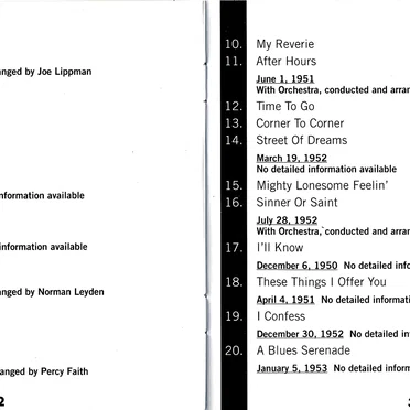 Supreme Jazz: Sarah Vaughan