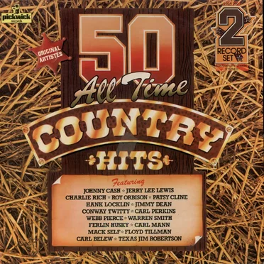 50 All Time Country Hits by Various Artists - album cover