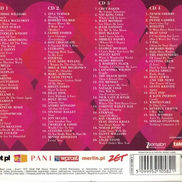The Best Love Ever by Various Artists - album cover