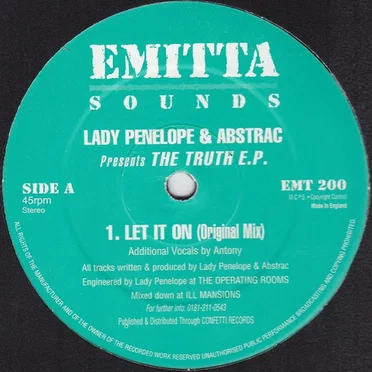 The Truth by Lady Penelope - album cover