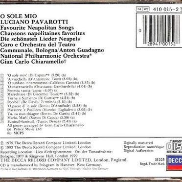 ’O sole mio: Favourite Neapolitan Songs