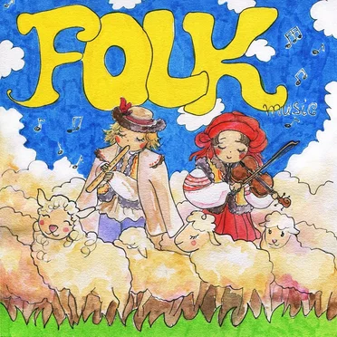 Folk Music by Various Artists - album cover