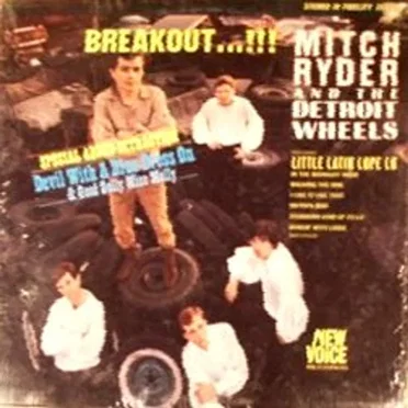 Breakout...!!! by Mitch Ryder & The Detroit Wheels - album cover