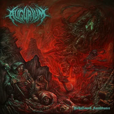 Unhallowed Ascendance by Augurium - album cover