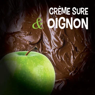 Crème sure et oignon