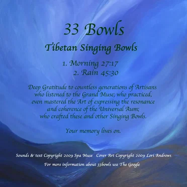 33 Bowls Tibetan Singing Bowls