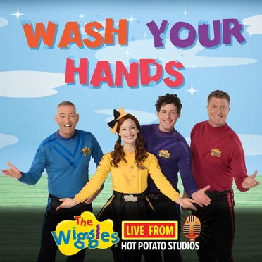 Live from Hot Potato Studios: Wash Your Hands by The Wiggles - album cover