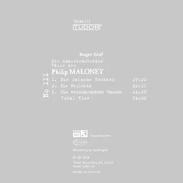 Die haarsträubenden Fälle des Philip Maloney, N° 111 by Roger Graf - album cover