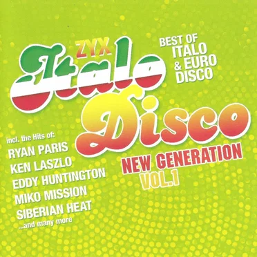 ZYX Italo Disco: New Generation, Vol. 1 by Various Artists - album cover
