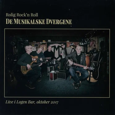 Rolig rock'n roll by De Musikalske Dvergene - album cover