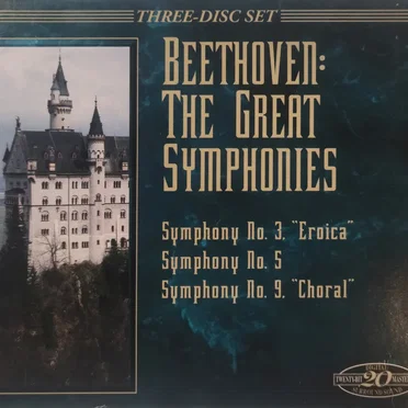 Beethoven: The Great Symphonies by Ludwig van Beethoven - album cover