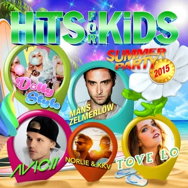 Hits for Kids: Summer Party 2015 by Various Artists - album cover