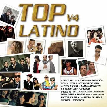 Top latino V4 by Various Artists - album cover