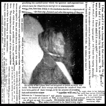 A REPORT OF THE MYSTERIOUS NOISES HEARD IN THE HOUSE OF JOHN D. FOX, IN HYDESVILLE, [TOWN OF ARCADIA,] NEAR NEWARK, WAYNE COUNTY, N.Y. Authenticated by the Certificates, and Confirmed by the Statements of the Citizens of that Place and Vicinity.