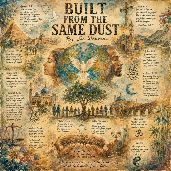 Built by the same dust