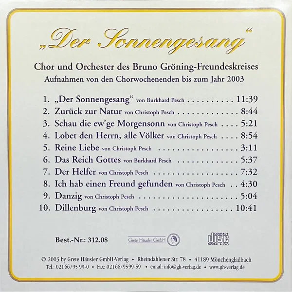 Der Sonnengesang