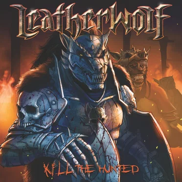 Kill the Hunted by Leatherwolf - album cover
