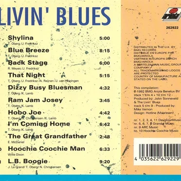A Blues Legend by Livin’ Blues - album cover