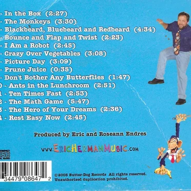 Monkey Business by Eric Herman and the Invisible Band - album cover