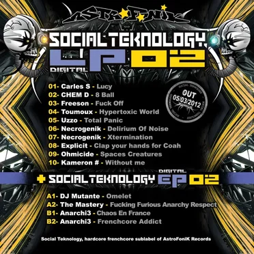 Social Teknology LP 02 by Various Artists - album cover