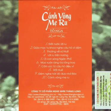 Cánh võng mẹ ru by Tố Nga - album cover