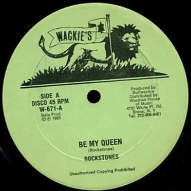 Be My Queen / Don't Make Me Cry by Rockstones - album cover