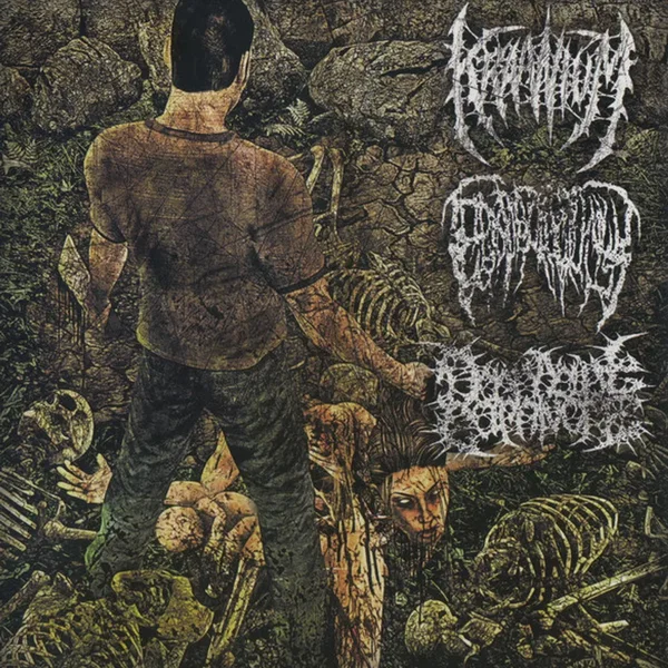 Goresoaked Slamassacre - 3-Way Split