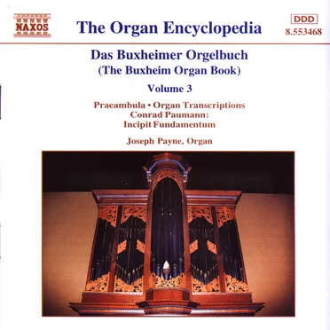 Das Buxheimer Orgelbuch, Volume 3