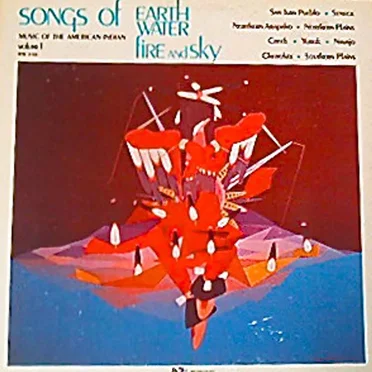 Songs of Earth, Water, Fire, and Sky: Music of the American Indian by Various Artists - album cover