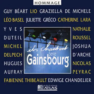 Hommage : Ils chantent Serge Gainsbourg by Various Artists - album cover