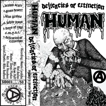 Delicacies of Extinction by Human - album cover
