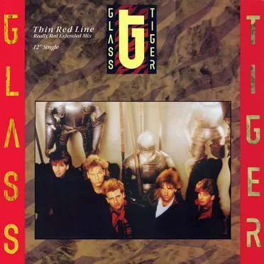 Thin Red Line by Glass Tiger - album cover